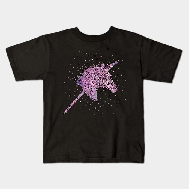 Hobby Horse Hobby Unicorn Kids T-Shirt by Kater Karl